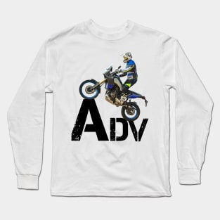 ADV Motorcycle T700 Design Long Sleeve T-Shirt